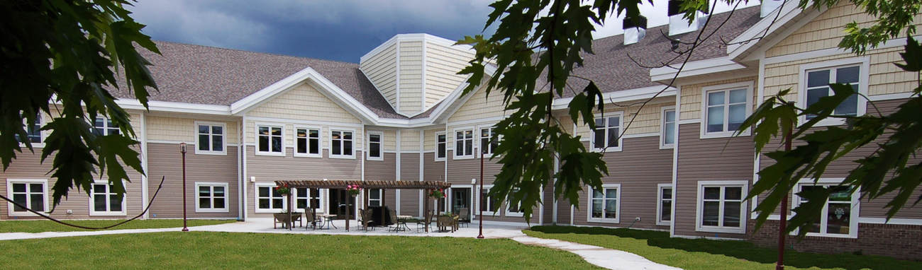 Heritage Living Center Courtyard