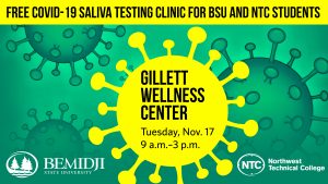 Minnesota Department of Health Offering Free COVID Screening for BSU, NTC Students