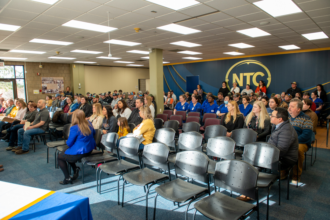 Attendees of the Student Achievement Day April 18.