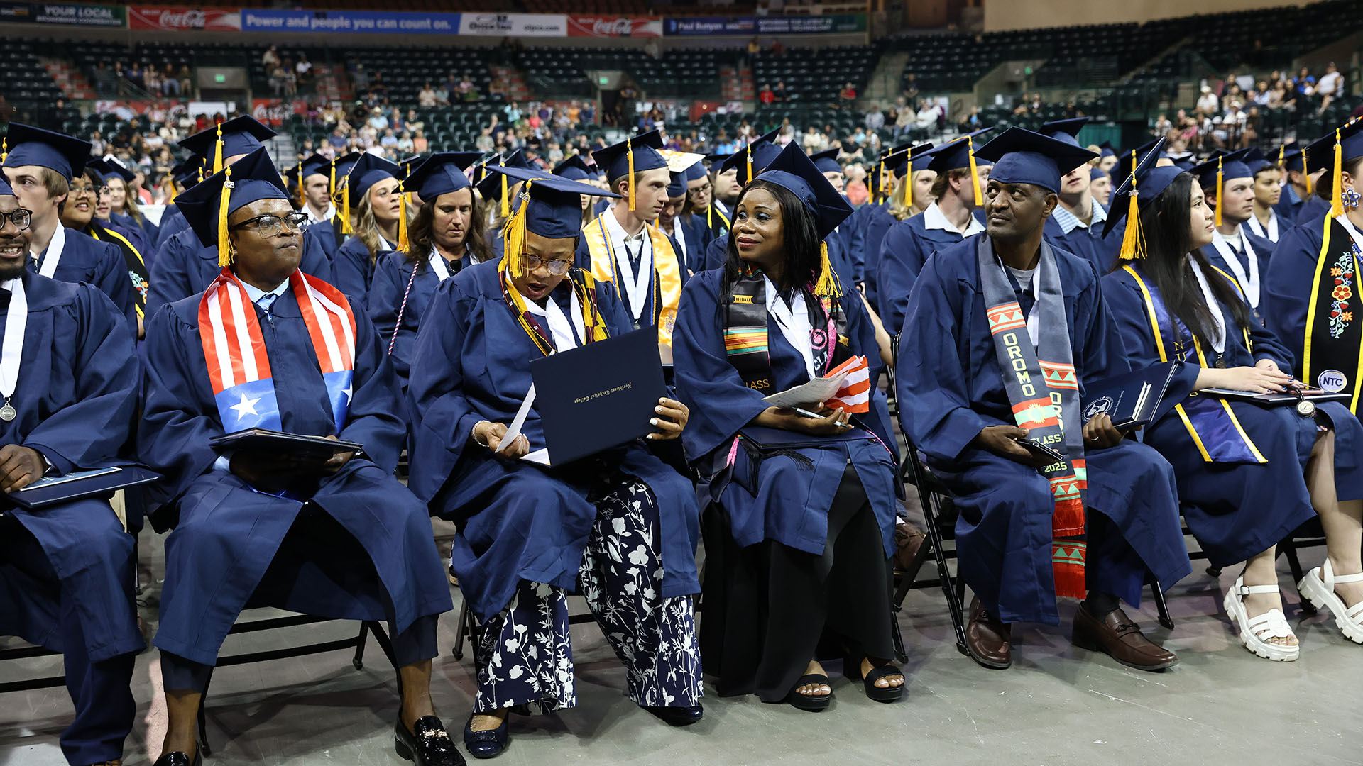 NTC graduates durign 2025 Commencement