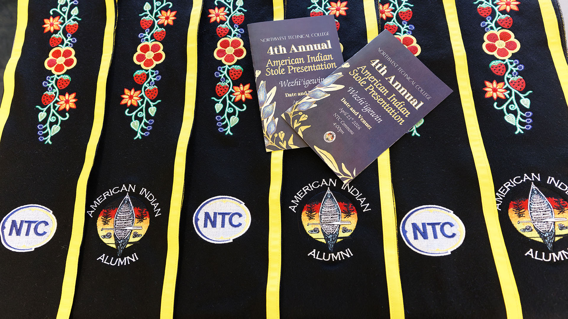 A candid photo from NTC's 4th Annual AIRC Stoling Ceremony