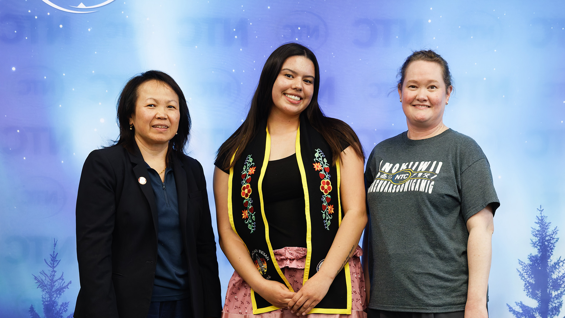 A candid photo from NTC's 4th Annual AIRC Stoling Ceremony