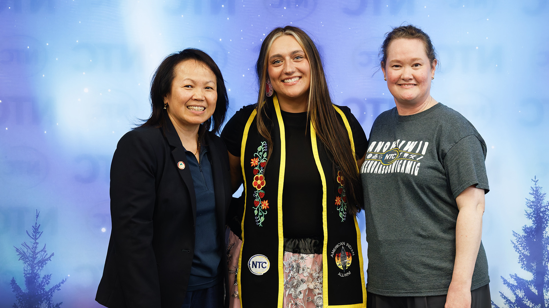 A candid photo from NTC's 4th Annual AIRC Stoling Ceremony