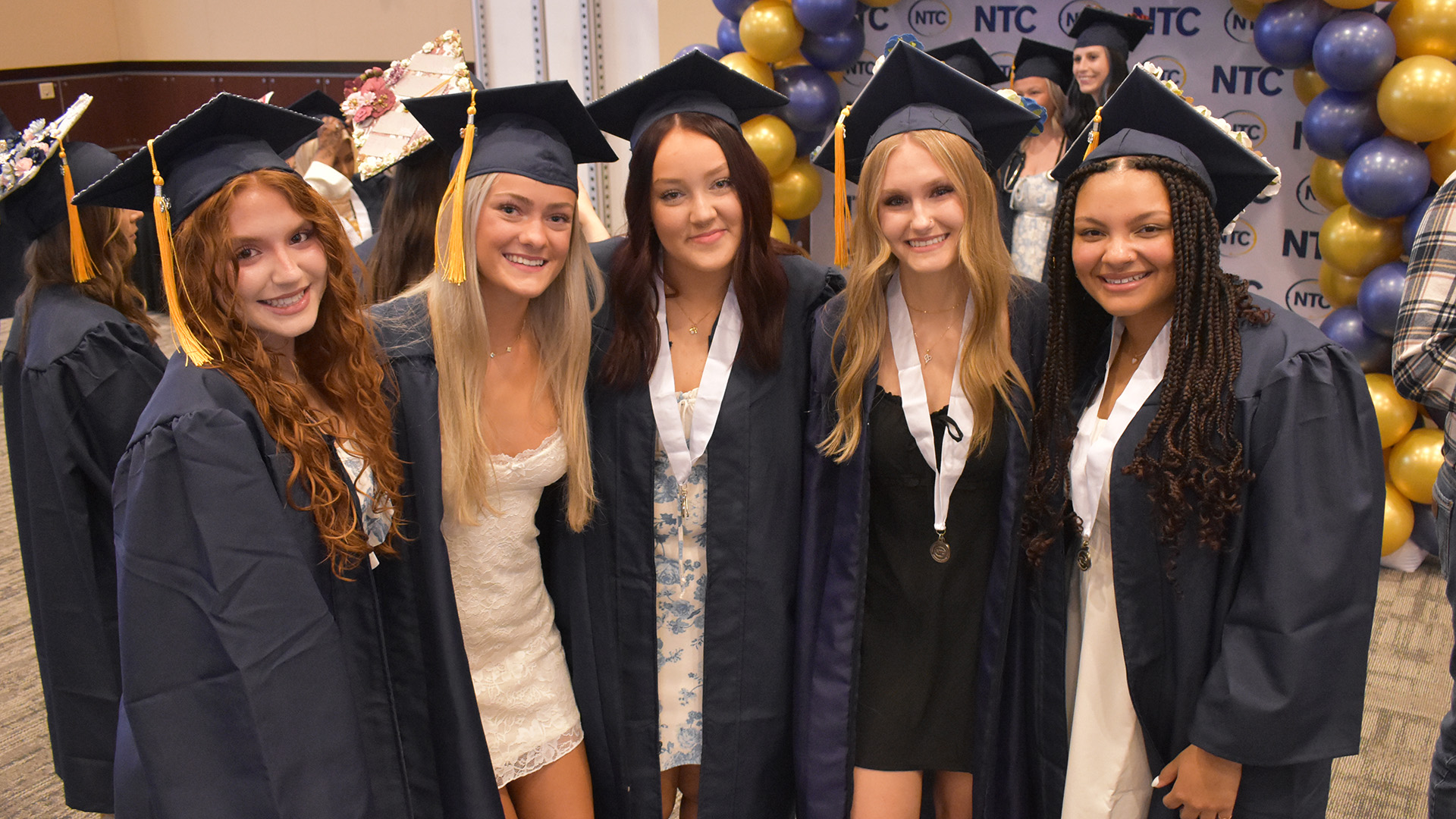Cosmetology graduates at NTC's 2026 Commencement.