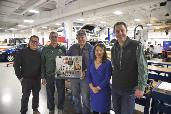 Automotive Program Receives Donated Electric Vehicle Simulator