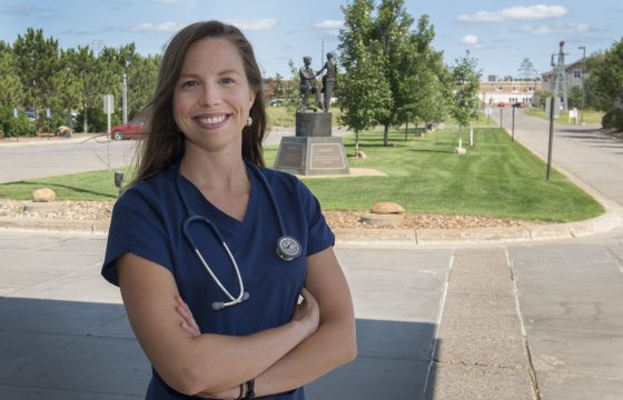 Skiing Accident Leads Katie Houg to NTC and a Future in Health Care