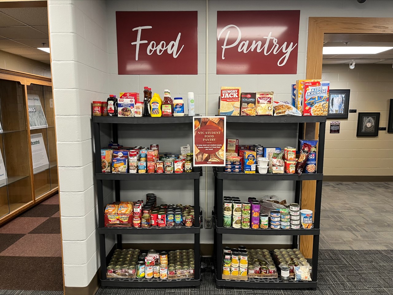 NTC food pantry