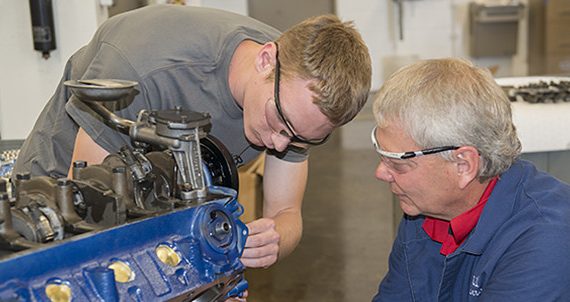 High-Performance Engine Machinist Program Hosts High School Club For Engine Rebuild