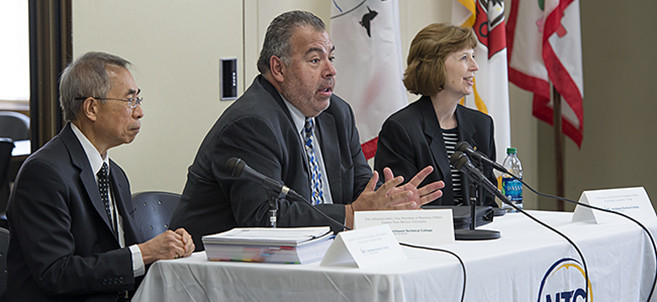 Higher Learning Commission team visits Northwest Technical College