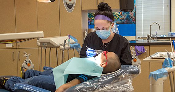 Dental Students Join With Professionals to Provide Free Care for More Than 100 Youth