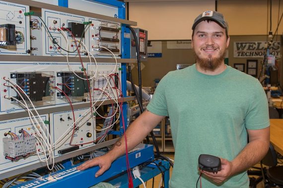 NTC Has Russell Mason Moving Toward Future as a Construction Electrician