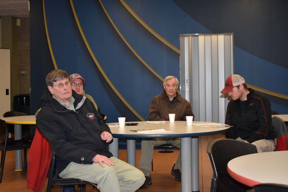 Representatives from Bemidji-area HVAC contractors were in attendance at the April 2 launch announcement.