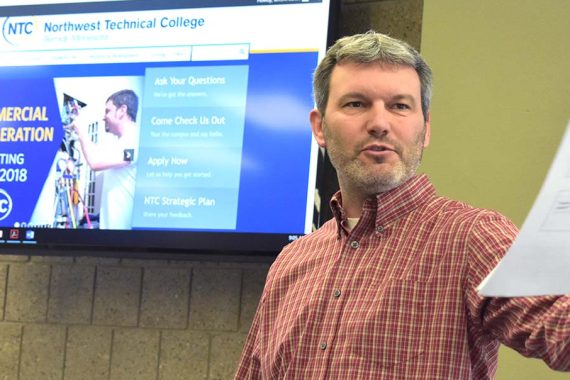 Darrin Strosahl, vice president for academic affairs at Northwest Technical College, announced April 2 that NTC is adding a Commercial Refrigeration/HVAC academic program beginning in Fall 2018.