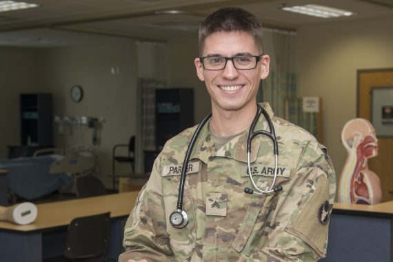 NTC Nursing Faculty Prepare Sebastian Parker for a Bright Future in the Medical Field
