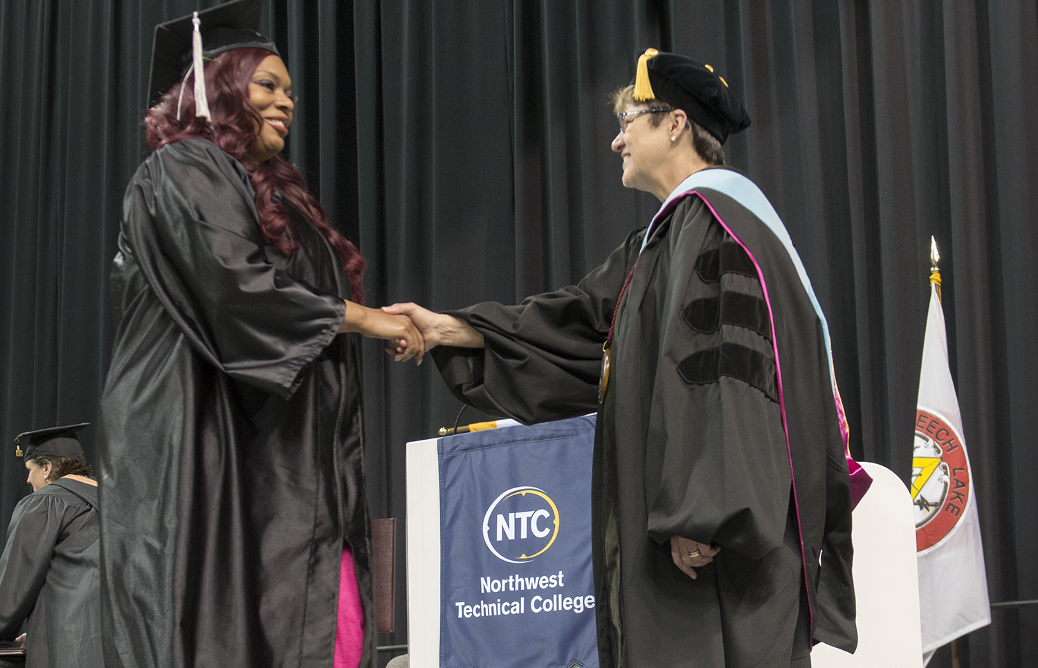 Graduates received their degrees, diplomas and certificates at NTC's commencement ceremony.