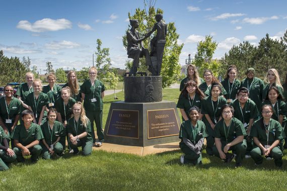 Gallery: High School Students Scrub in to Camp at Northwest Tech and Bemidji State