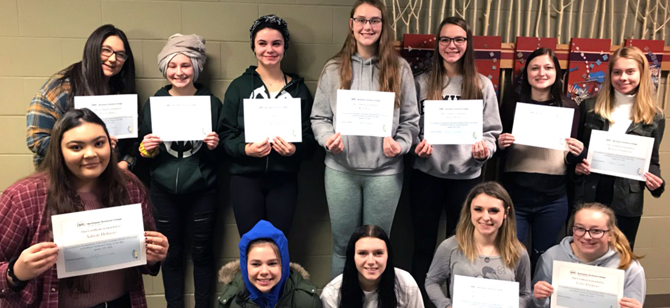 Celebrating New NAs: 12 Bemidji High School Students Receive Certificates