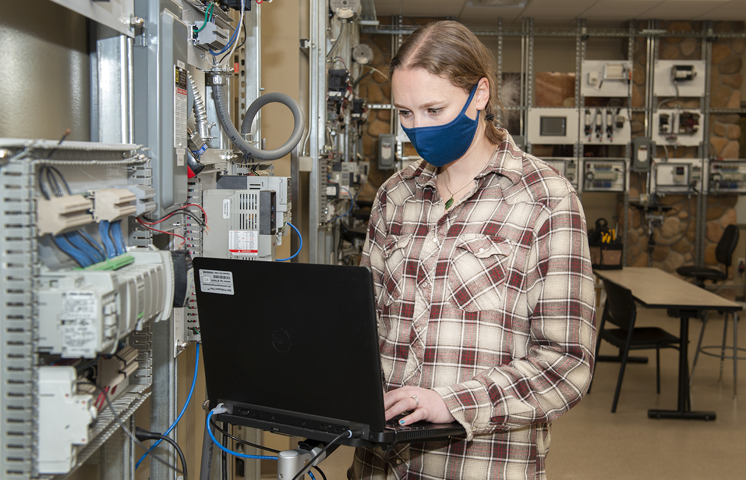 New programmable logic controller lab at NTC.