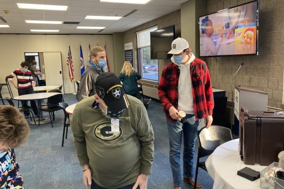 The NTC community gathers to honor veterans
