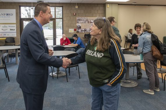 President Designate Hoffman, meet and greet