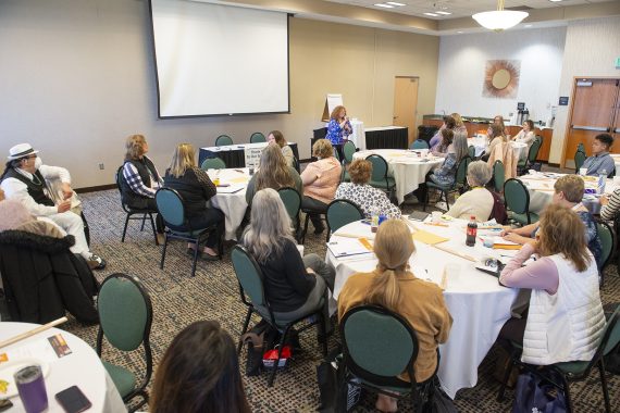 Deb McGregor, CPCC, CNTC, PCC with Life Full of JOY, presenting "The Rhythm of Resiliency: Find Joy in Every Beat"