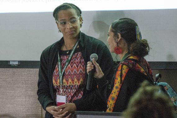 Ashley and Sierra Charwood presenting "Increasing Cultural Humility in Rural MN: How the Past Informs the Present"