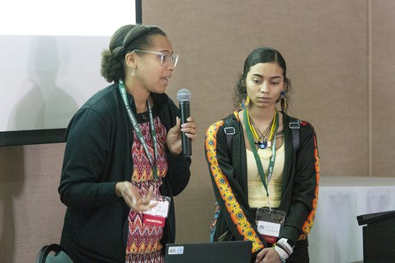 Ashley and Sierra Charwood presenting "Increasing Cultural Humility in Rural MN: How the Past Informs the Present"