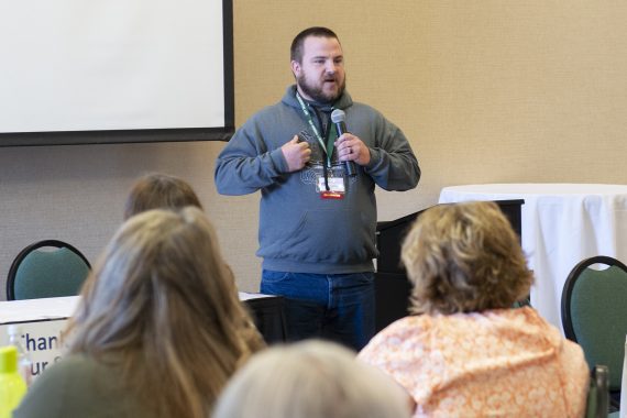 Jeremy Engholm presenting "Working with and Inspiring HOPE with Incarcerated Men"