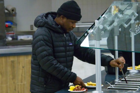 Students attended the Late Night Study Breakfast on Dec. 6 at BSU's Walnut Dining Hall