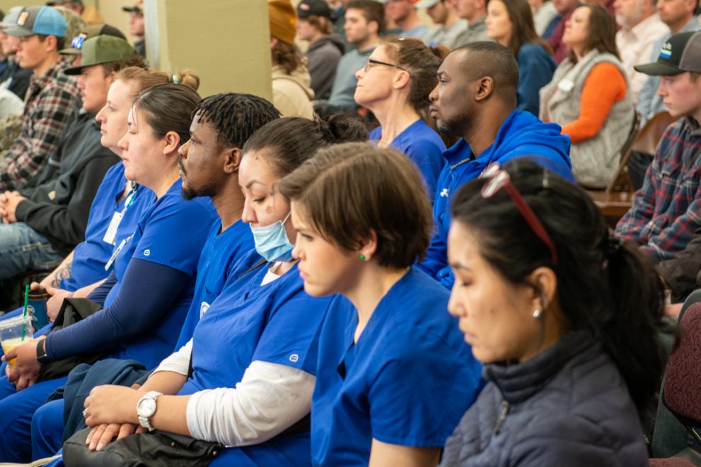 Attendees of the Student Achievement Day April 18.