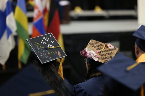 NTC graduation caps