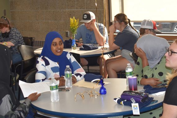 Students and their families gathered for NTC's 2023 Fall Welcome Day.