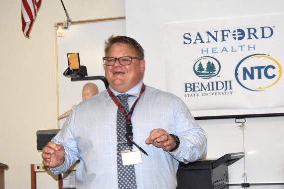 Dr. Jason Stanoch, Bemidji High School principal