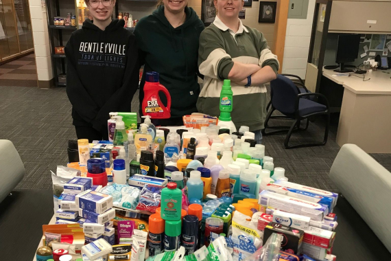 Toiletry drive