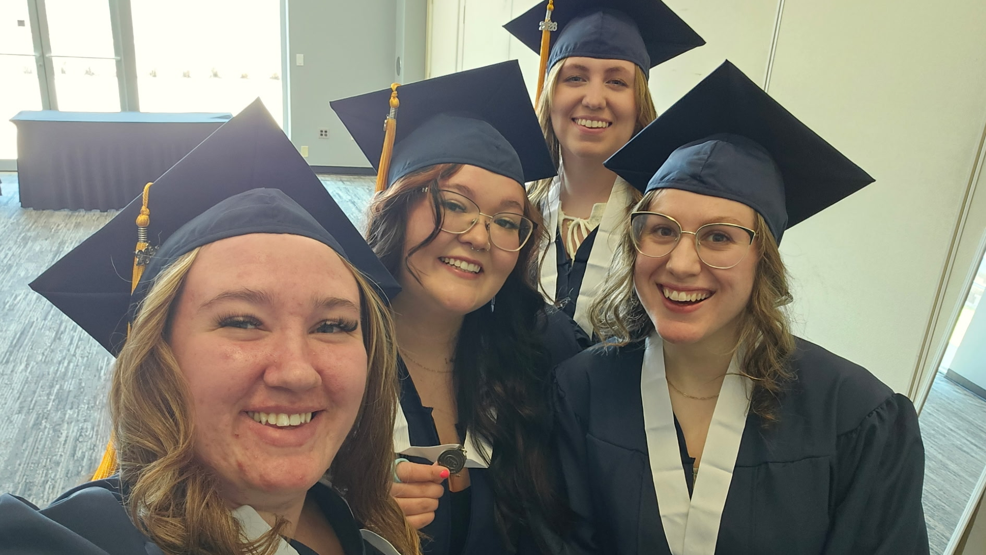 Mya Kornezos and NTC Cosmetology Students