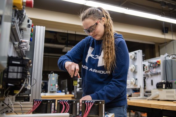 Humphrey's Skills Provide Promising Future in Electrical Trade