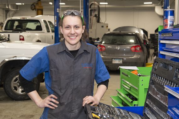 Paulbicke Paves the Way for Others as Future Auto Technician